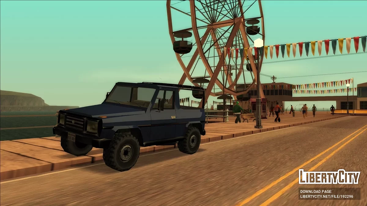 '88 Benefactor Diensta (Mercedes-Benz G-Class W460/W461 SA Style) / GTA San Andreas