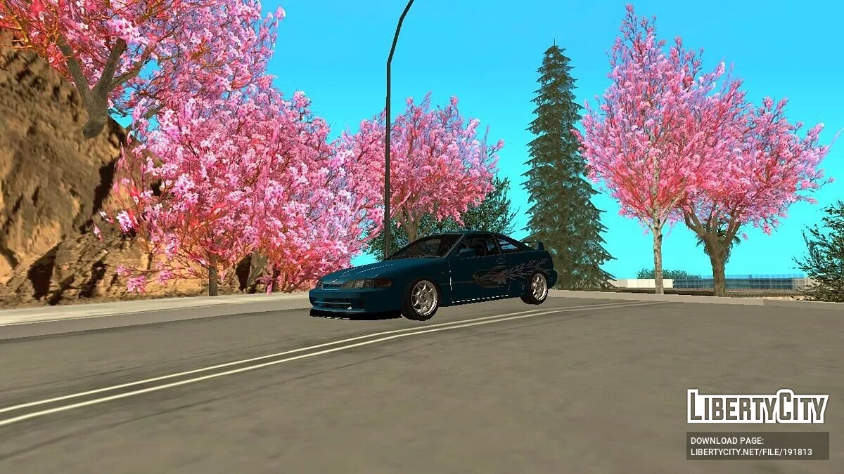 Honda Integra Type R из Fast & Furious 1 / GTA San Andreas