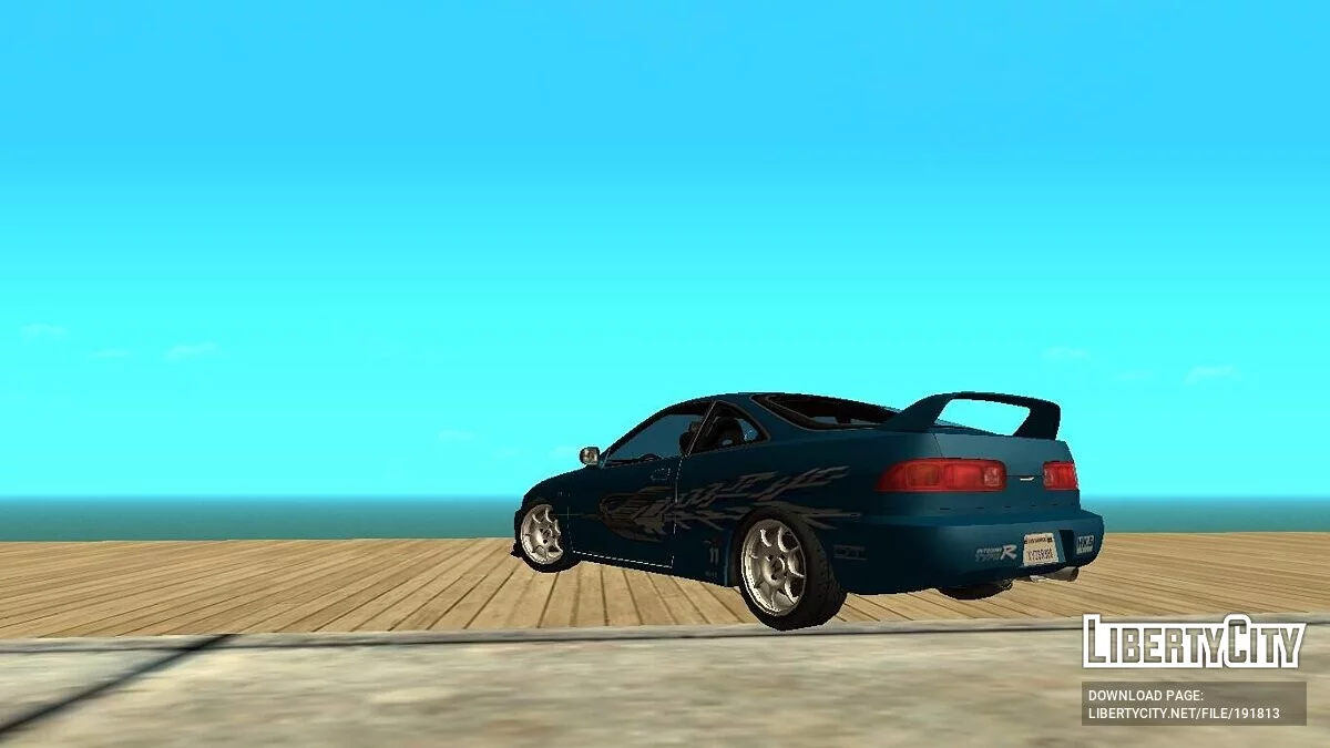 Honda Integra Type R из Fast & Furious 1 / GTA San Andreas