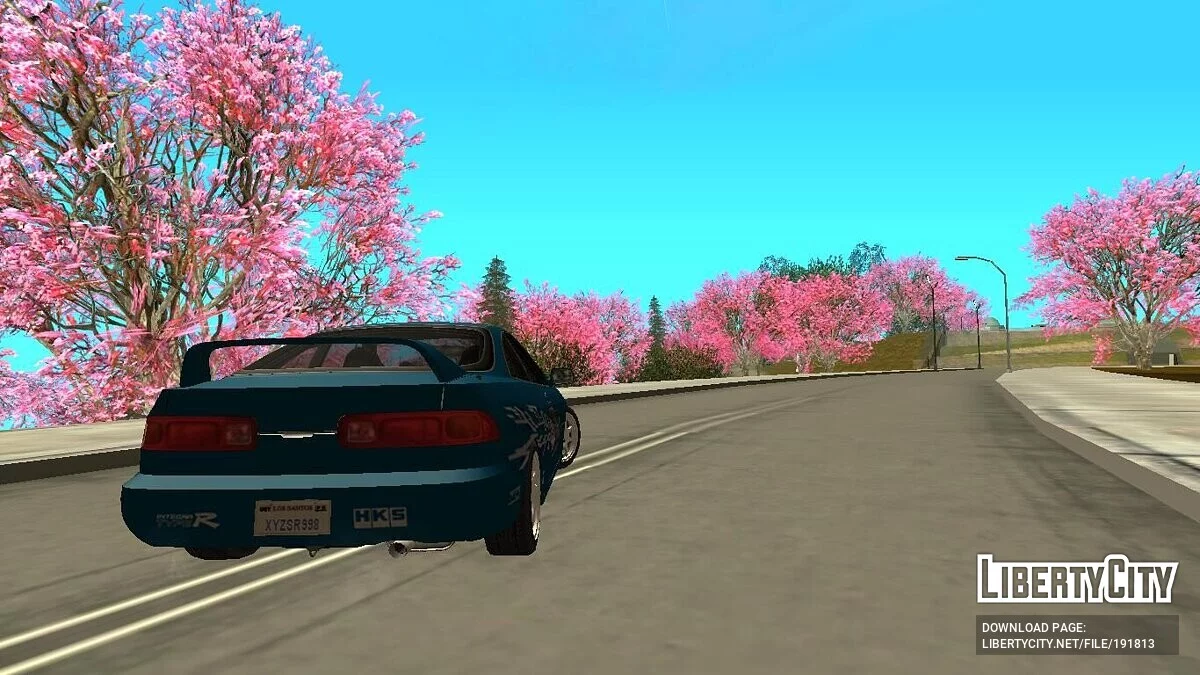 Honda Integra Type R из Fast & Furious 1 / GTA San Andreas