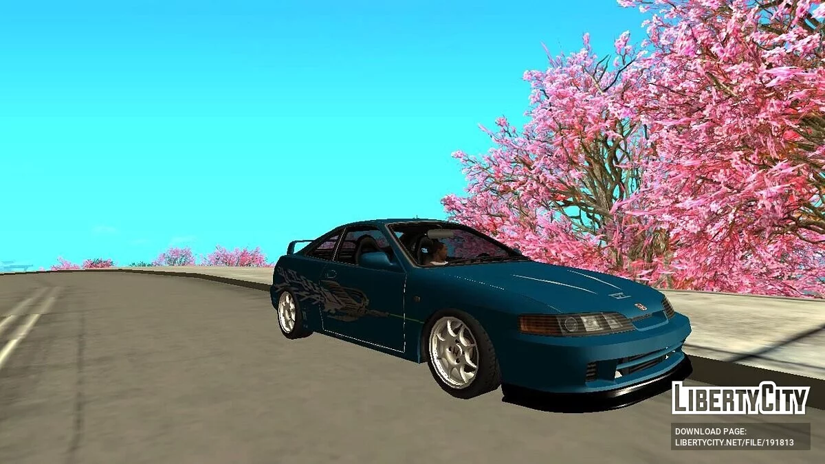 Honda Integra Type R из Fast & Furious 1 / GTA San Andreas
