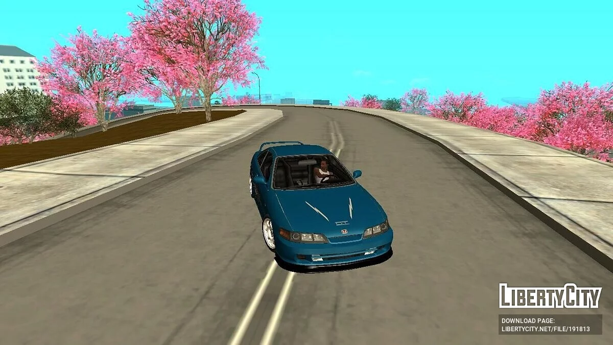 Honda Integra Type R из Fast & Furious 1 / GTA San Andreas