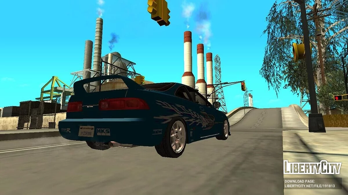 Honda Integra Type R из Fast & Furious 1 / GTA San Andreas