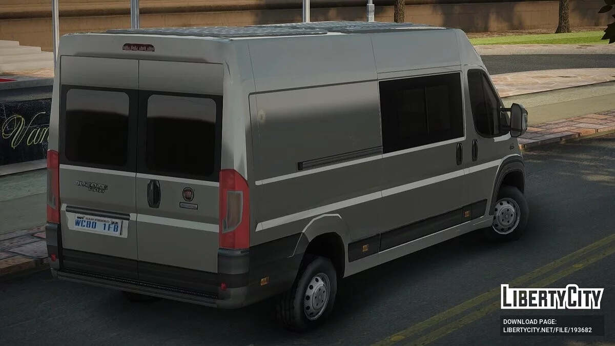 2021 Fiat Ducato Lowpoly / GTA San Andreas
