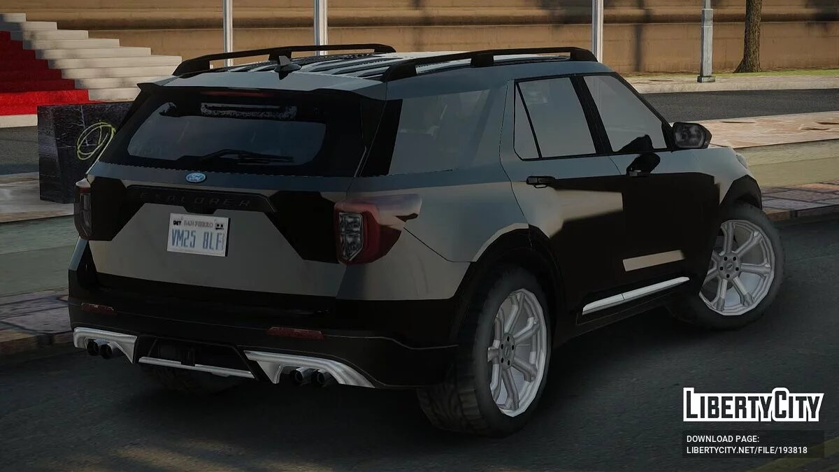2021 Ford Explorer ST Lowpoly / GTA San Andreas