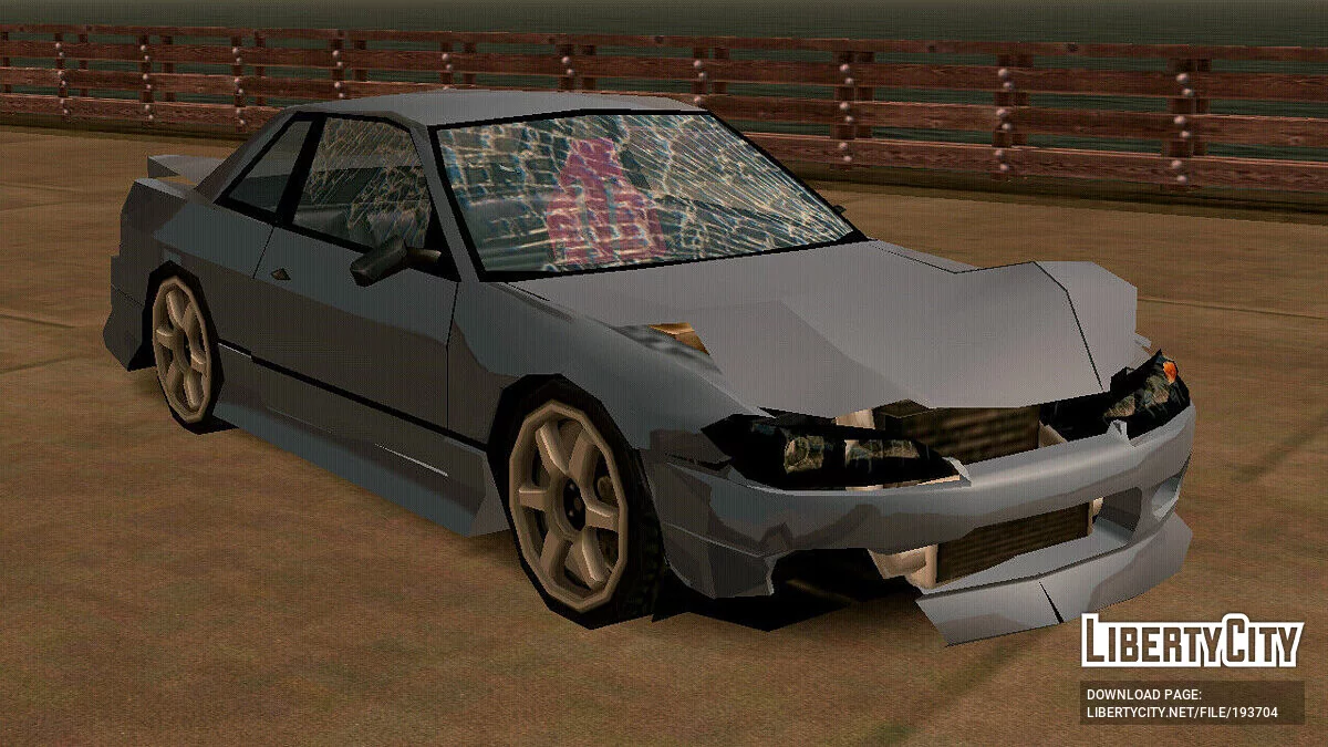 Nissan Silvia S13.5 (с передом от S15) SA Style / GTA San Andreas