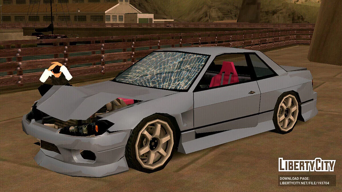 Nissan Silvia S13.5 (с передом от S15) SA Style / GTA San Andreas