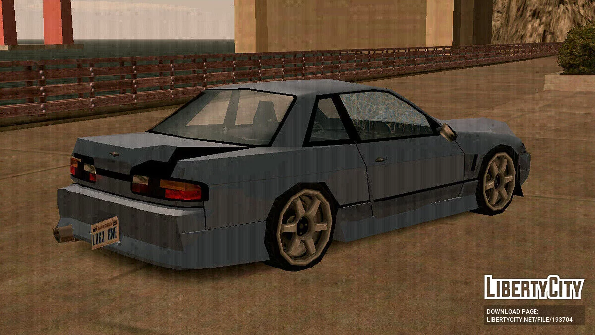 Nissan Silvia S13.5 (с передом от S15) SA Style / GTA San Andreas
