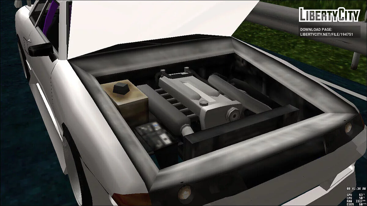 Elegy Style Nissan Skyline R32 GT-R (Vertex Bodykit) / GTA San Andreas