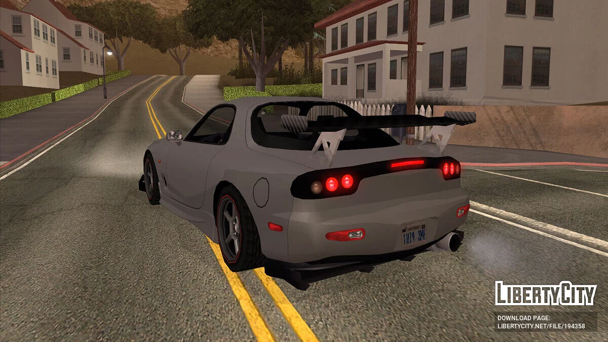 Mazda RX-7 FD RE-Amemiya (SA Style) / GTA San Andreas