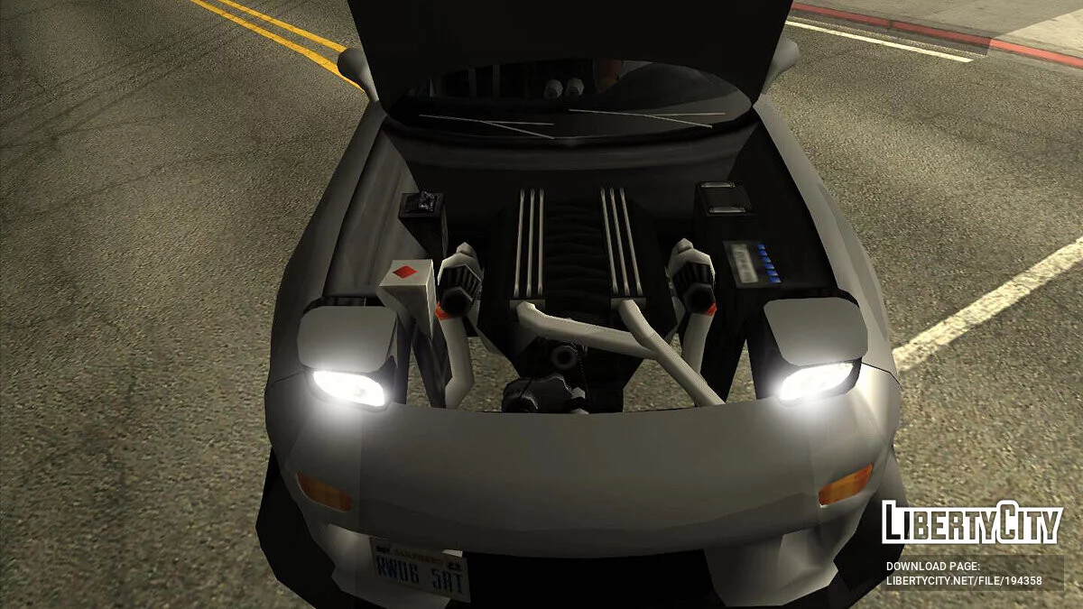 Mazda RX-7 FD RE-Amemiya (SA Style) / GTA San Andreas