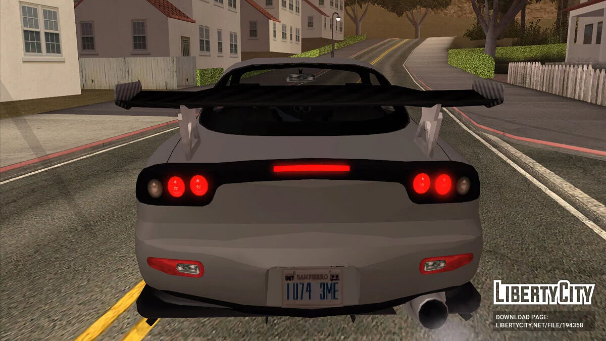 Mazda RX-7 FD RE-Amemiya (SA Style) / GTA San Andreas