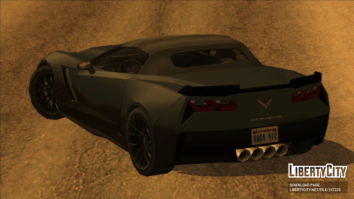 '15 Corvette C7 Z06 / GTA San Andreas