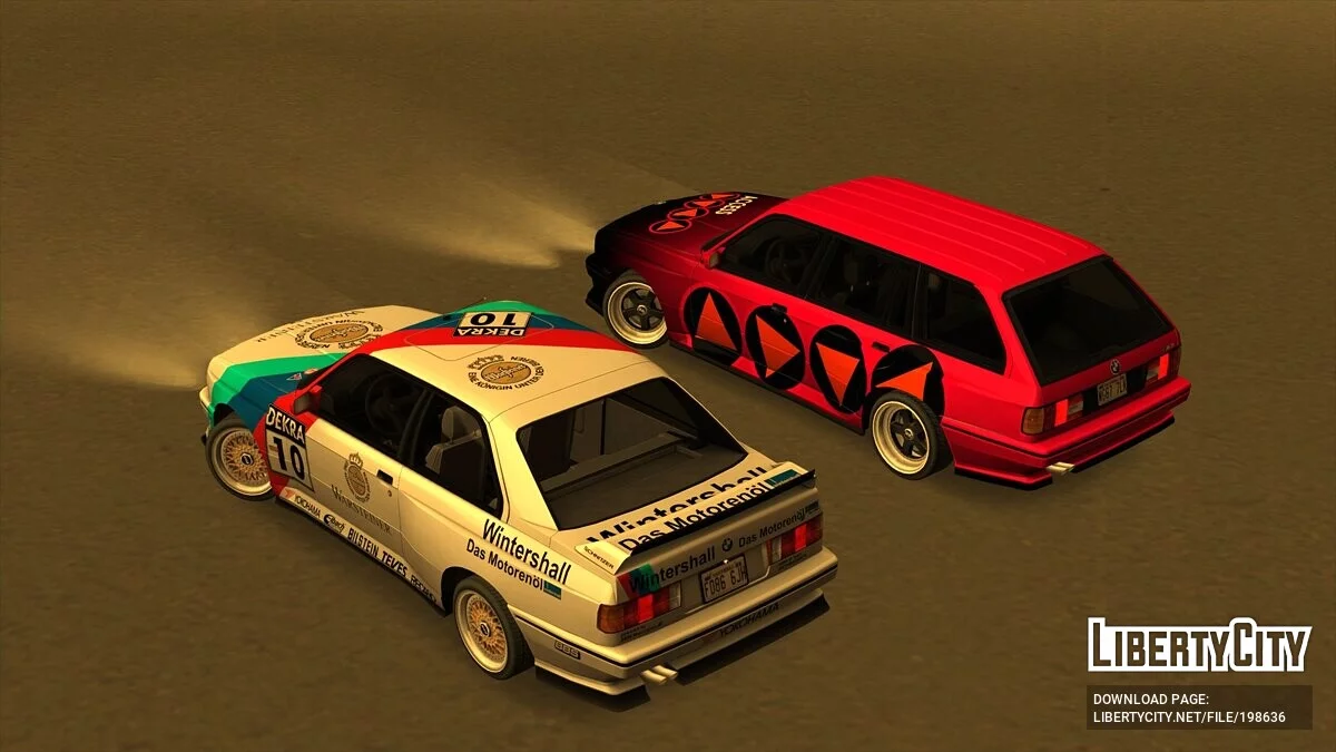 BMW E30 Pack / GTA San Andreas