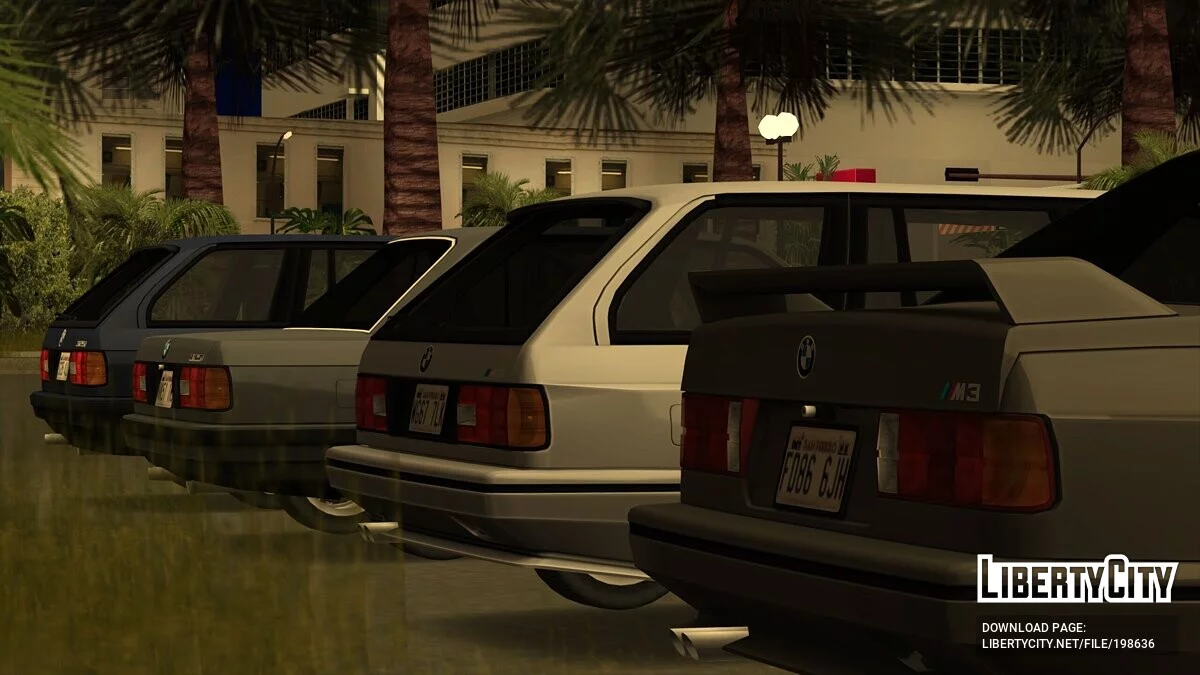 BMW E30 Pack / GTA San Andreas