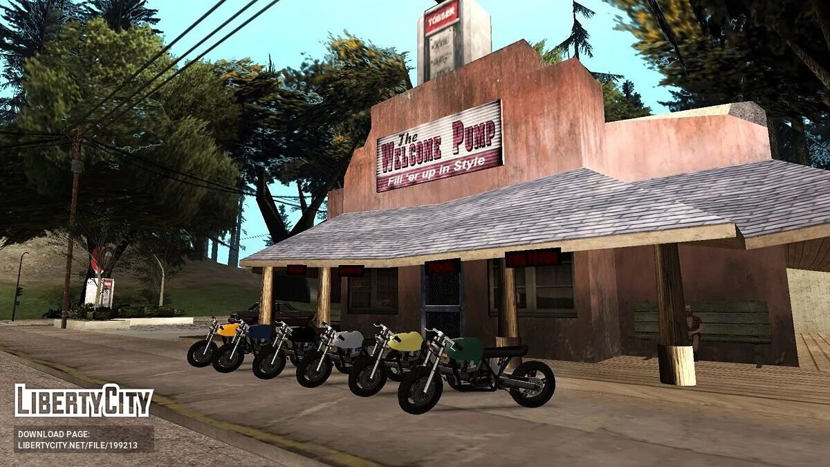 HC - Cafe Racer Tillintar (SA Style) / GTA San Andreas