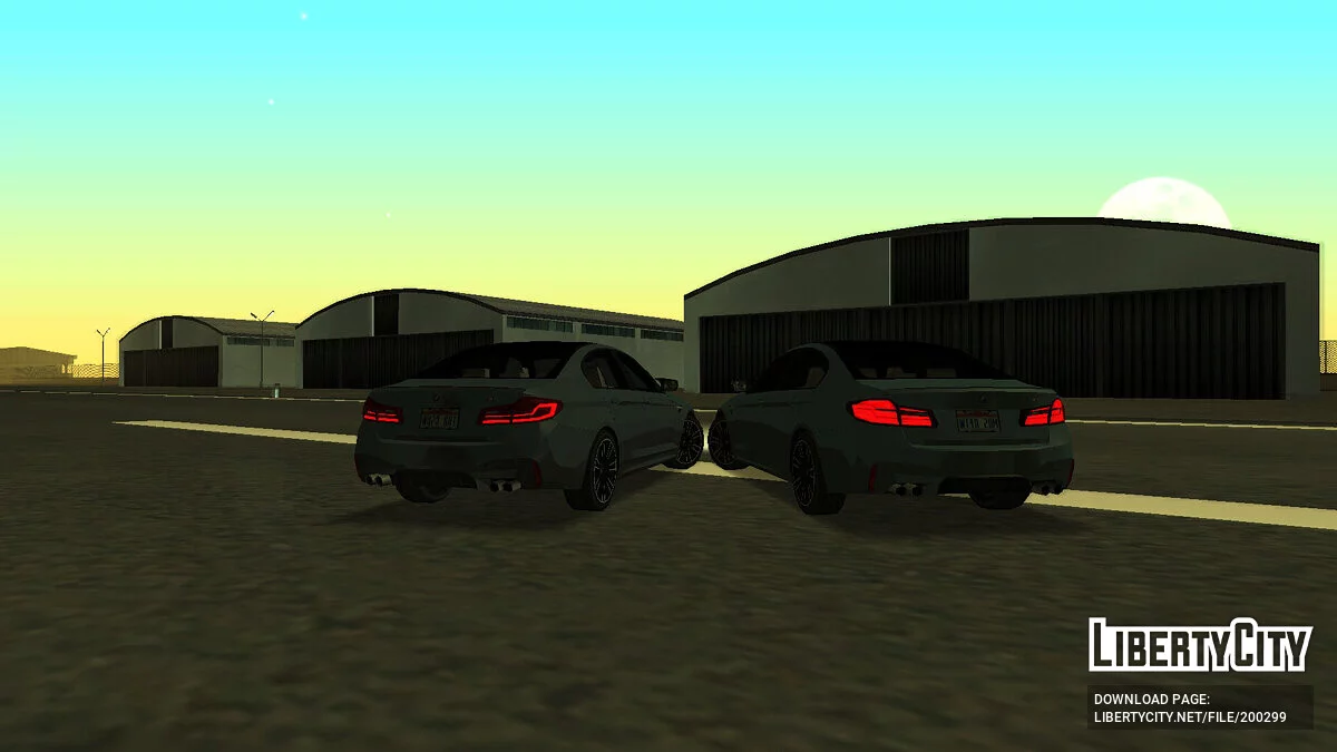 BMW M5 F90 '18 & '21 [Обновленный] / GTA San Andreas