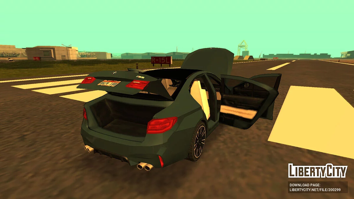 BMW M5 F90 '18 & '21 [Обновленный] / GTA San Andreas