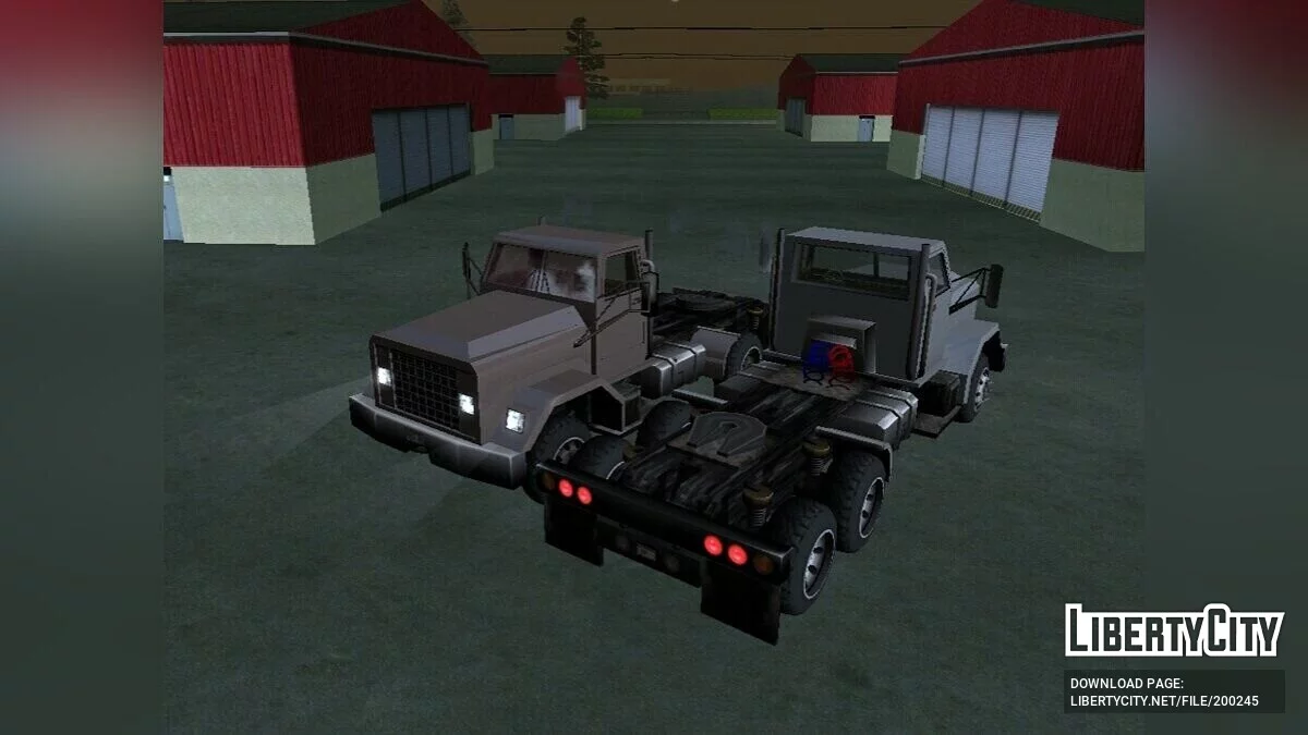 Полуприцеп Flatbed / GTA San Andreas