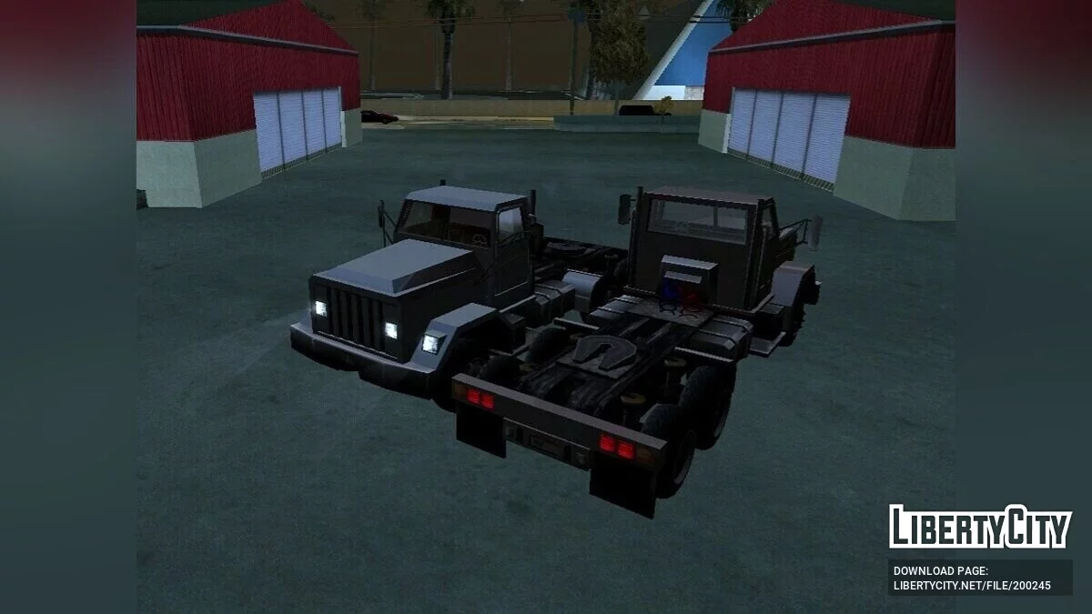 Полуприцеп Flatbed / GTA San Andreas