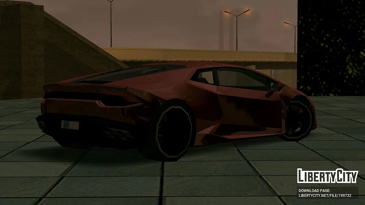 Lamborghini Huracan LP580-2 (RWD) / GTA San Andreas