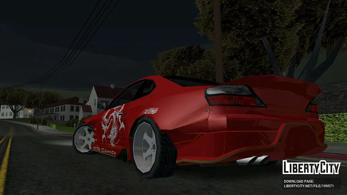 Nissan Silvia S15 BLS Luxury Kit (BN Sports) / GTA San Andreas