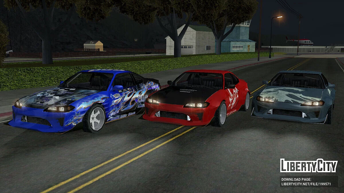 Nissan Silvia S15 BLS Luxury Kit (BN Sports) / GTA San Andreas