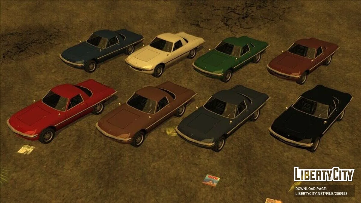 '72 Asuka Mobile  [SA Style/Addon] / GTA San Andreas