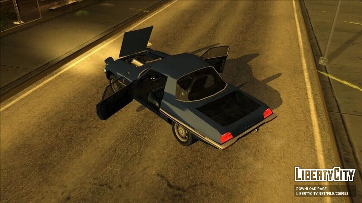 '72 Asuka Mobile  [SA Style/Addon] / GTA San Andreas