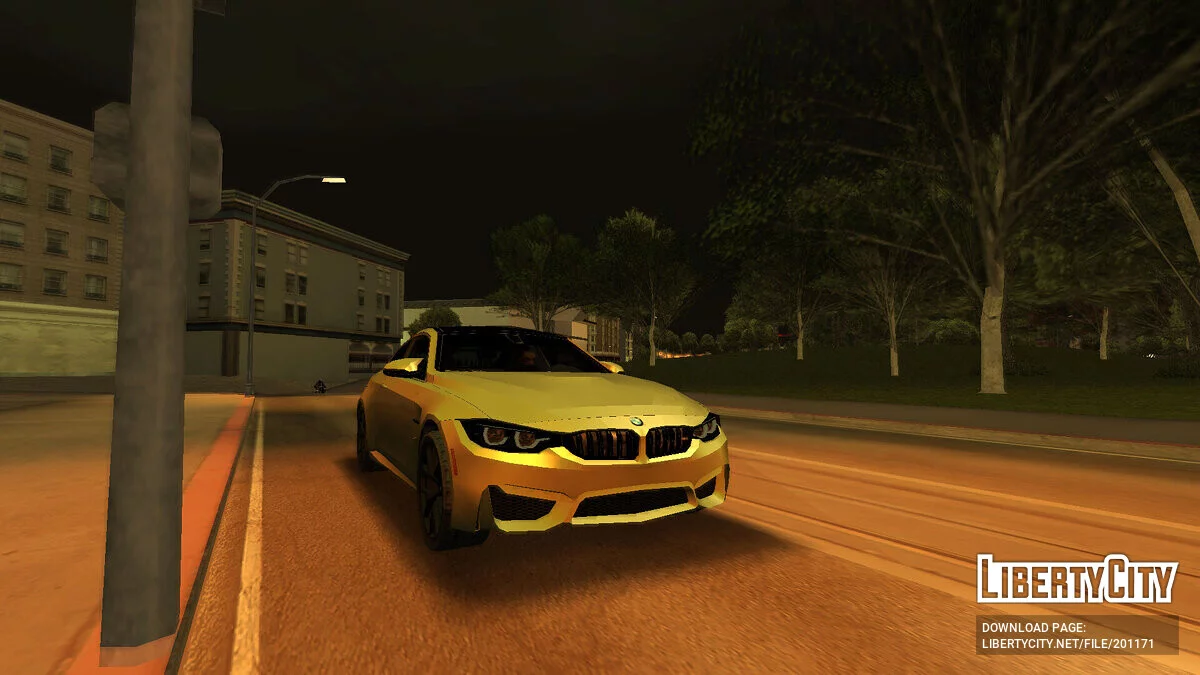 BMW M4 F82 '18 / GTA San Andreas