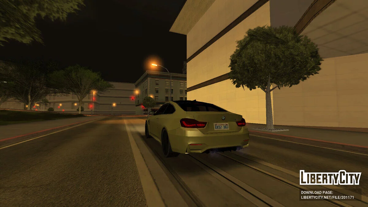BMW M4 F82 '18 / GTA San Andreas
