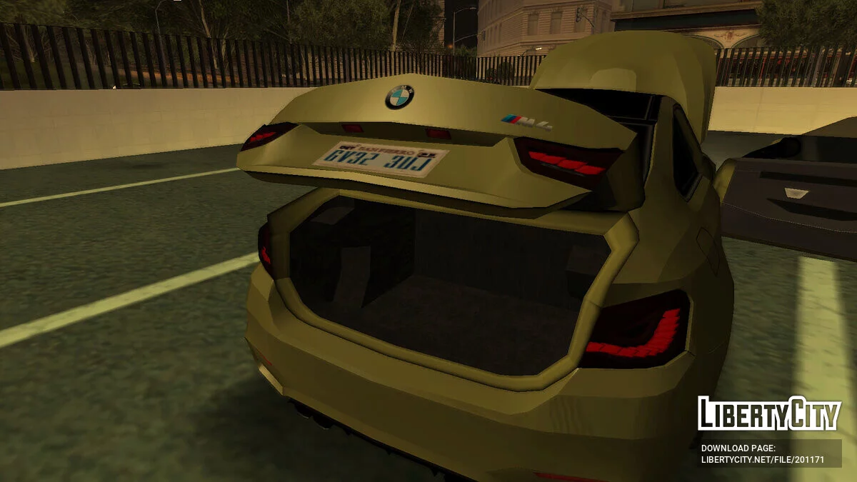 BMW M4 F82 '18 / GTA San Andreas