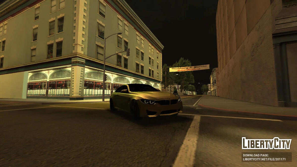 BMW M4 F82 '18 / GTA San Andreas