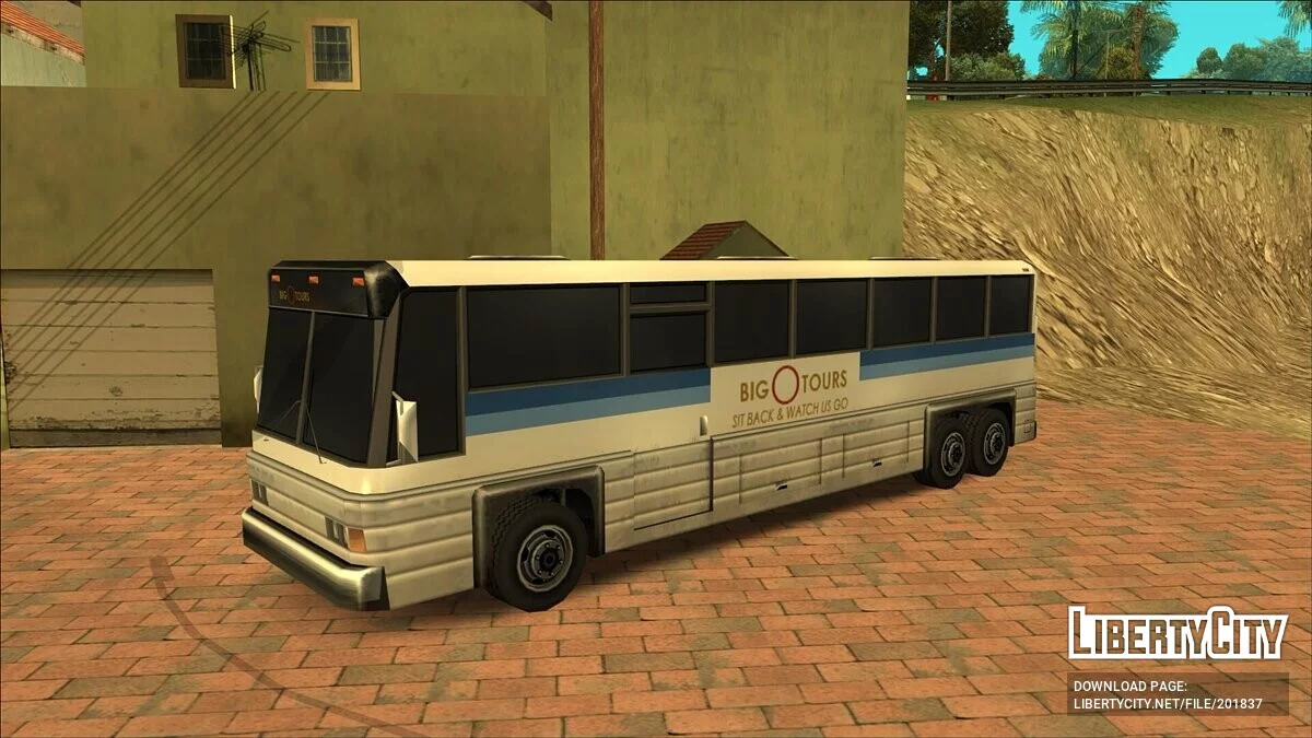 Liberty City и Vice City Coach (From GTA UNDERGROUND) / GTA San Andreas