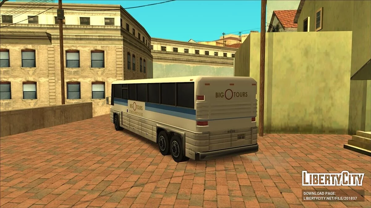 Liberty City и Vice City Coach (From GTA UNDERGROUND) / GTA San Andreas