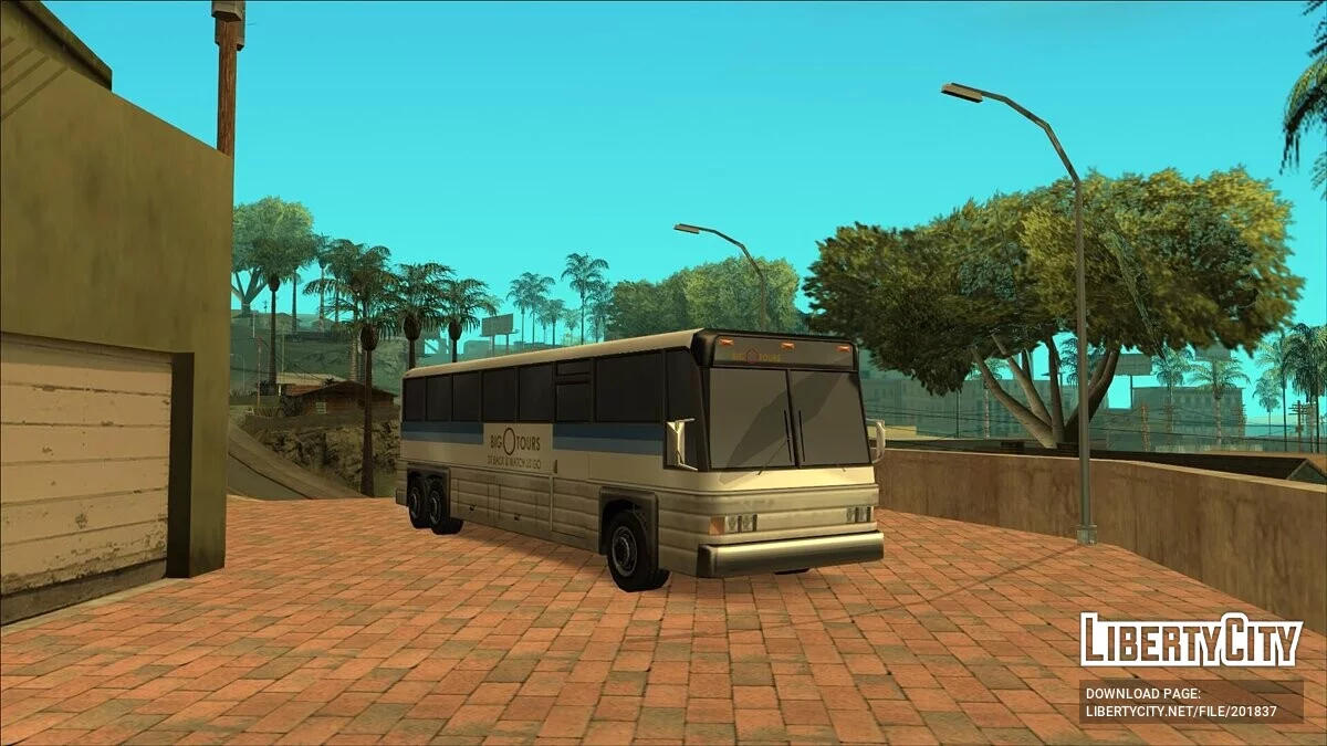 Liberty City и Vice City Coach (From GTA UNDERGROUND) / GTA San Andreas
