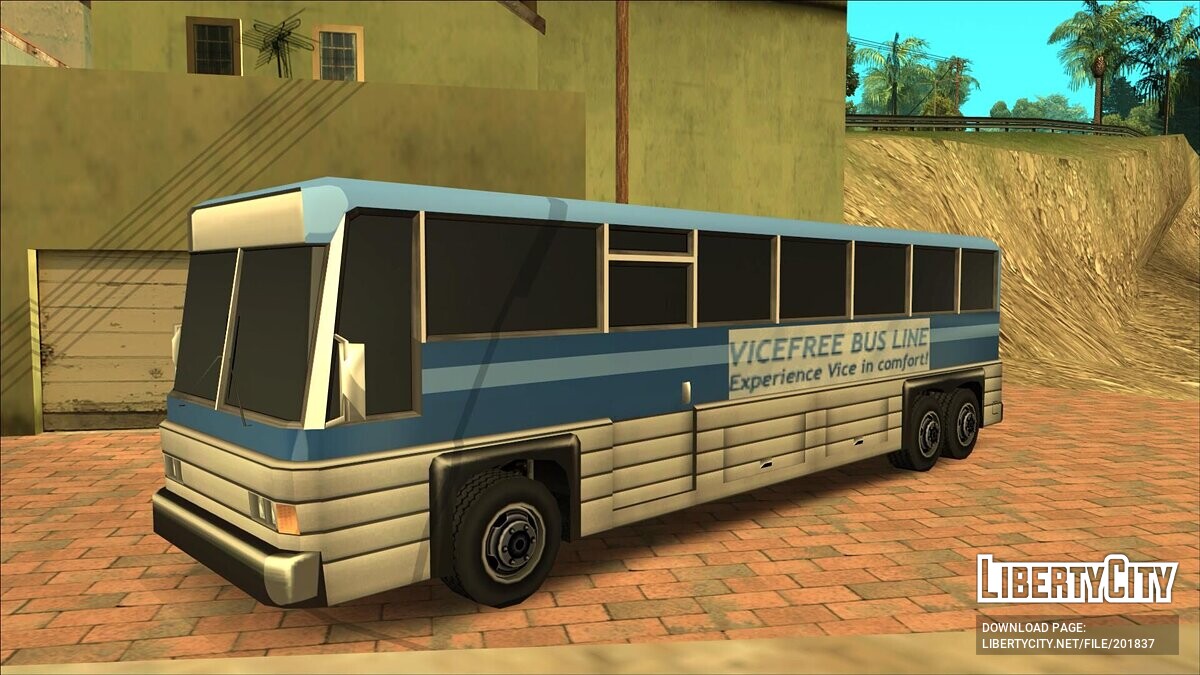 Скачать Liberty City и Vice City Coach (From GTA UNDERGROUND) для GTA San  Andreas