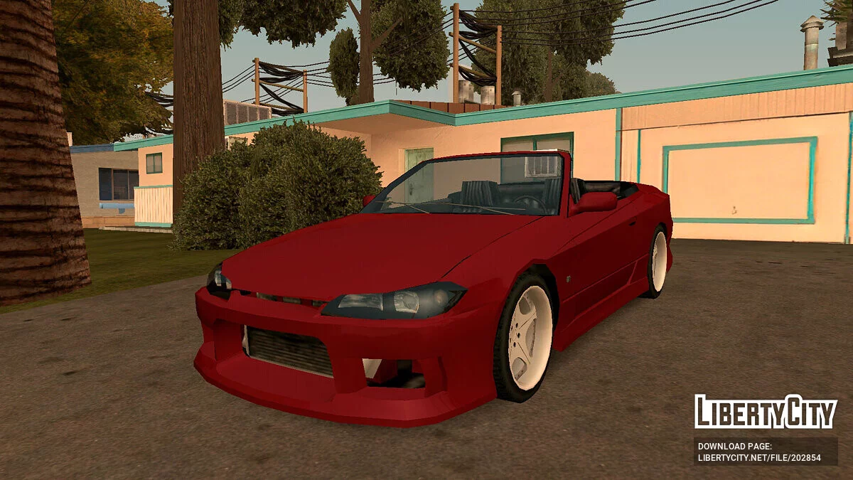 Nissan Silvia S15 Varietta M Sports (SA Style) / GTA San Andreas