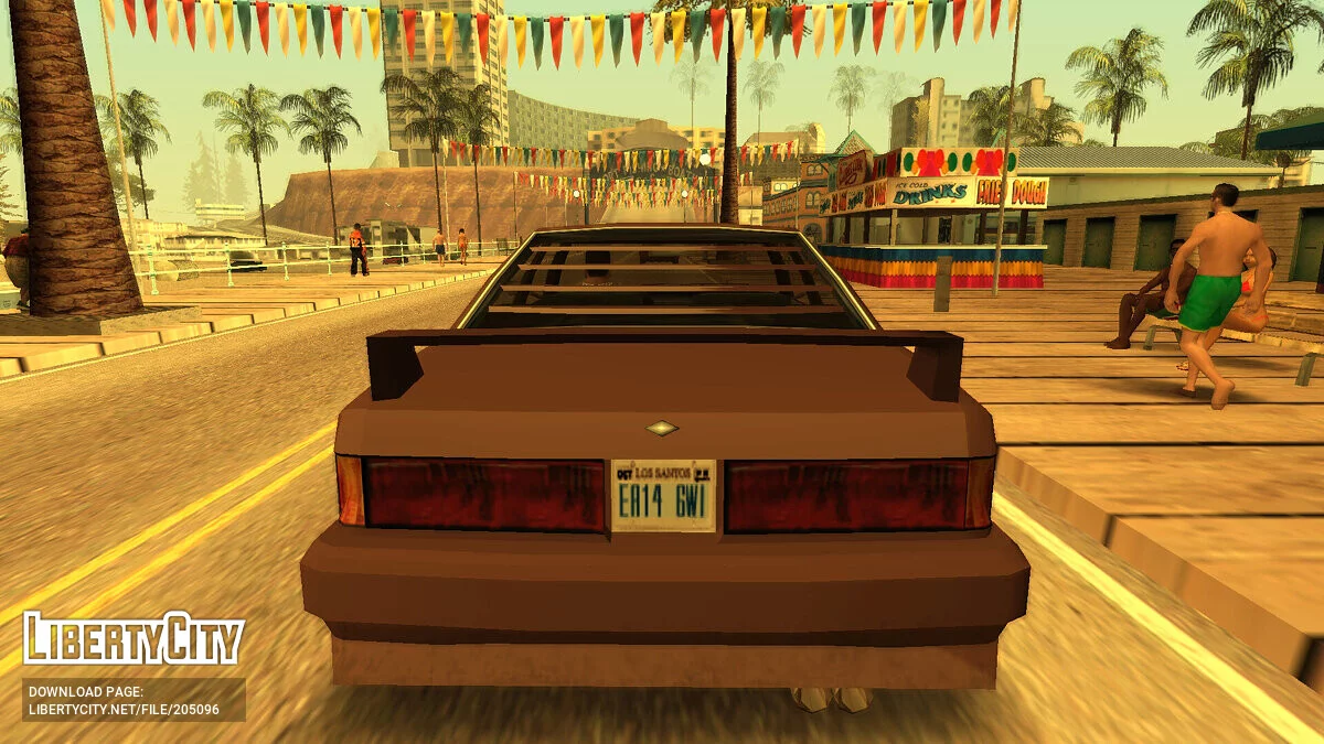 Sentinel XS - SA Style (V2) / GTA San Andreas