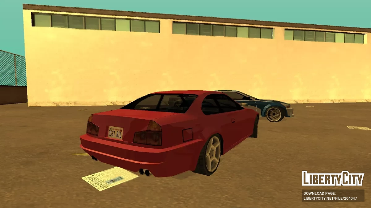 Ubermacht Zion GT Pack / GTA San Andreas