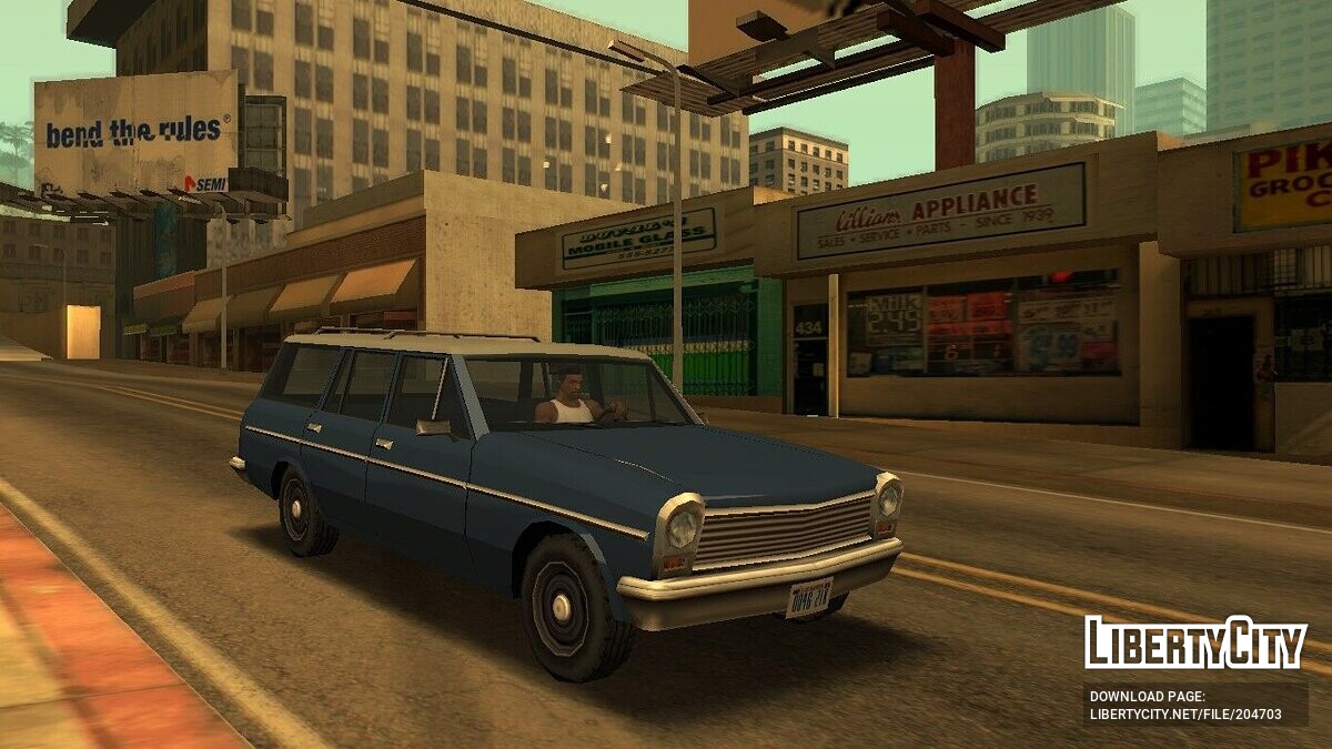 Скачать West Side Import and Exports Carpack для GTA San Andreas