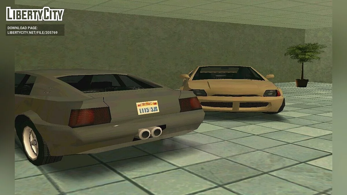 Liberty City Stories V8 GHOST (Add-on/Replace) / GTA San Andreas