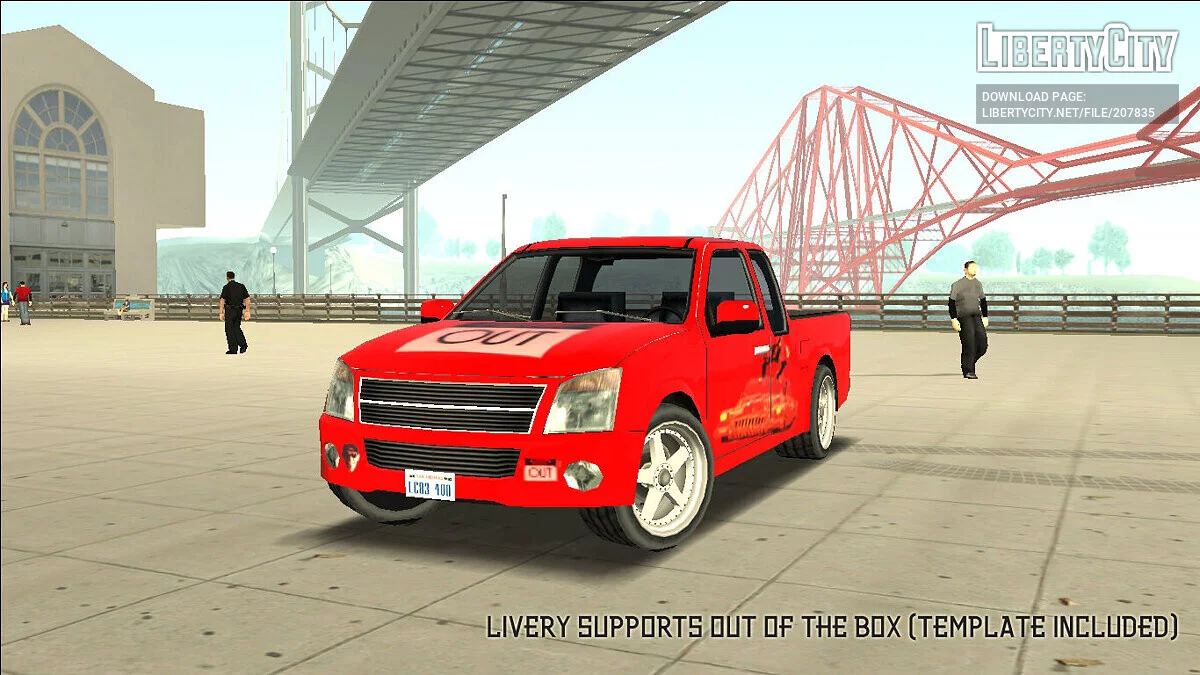 2007 Isuzu D-Max 2.5 SLX [SA Style/Addon/Livery Support] / GTA San Andreas