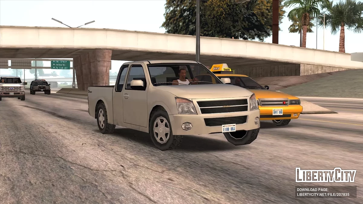 2007 Isuzu D-Max 2.5 SLX [SA Style/Addon/Livery Support] / GTA San Andreas
