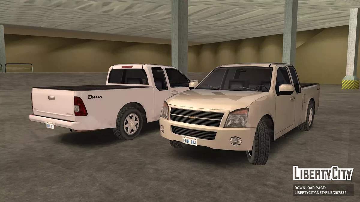 2007 Isuzu D-Max 2.5 SLX [SA Style/Addon/Livery Support] / GTA San Andreas