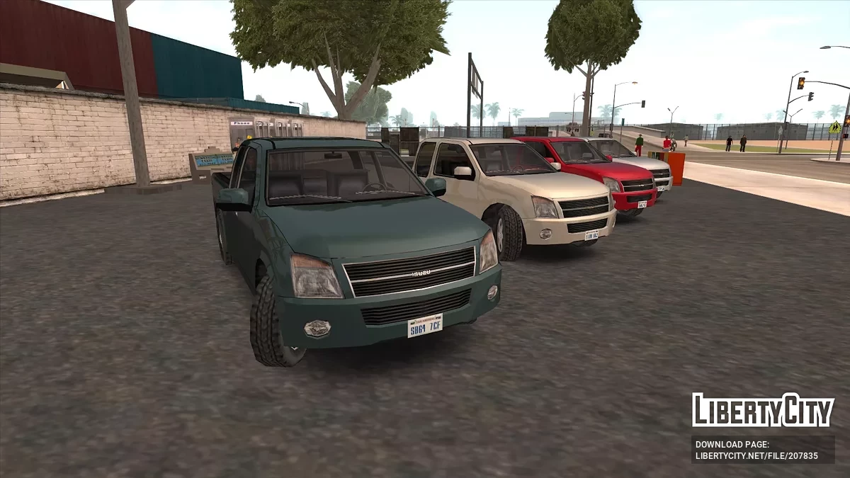 2007 Isuzu D-Max 2.5 SLX [SA Style/Addon/Livery Support] / GTA San Andreas
