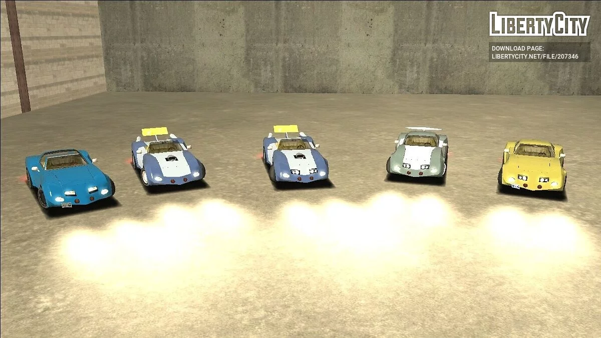 Declasse Jericho Pack (SA Style - Addon) / GTA San Andreas