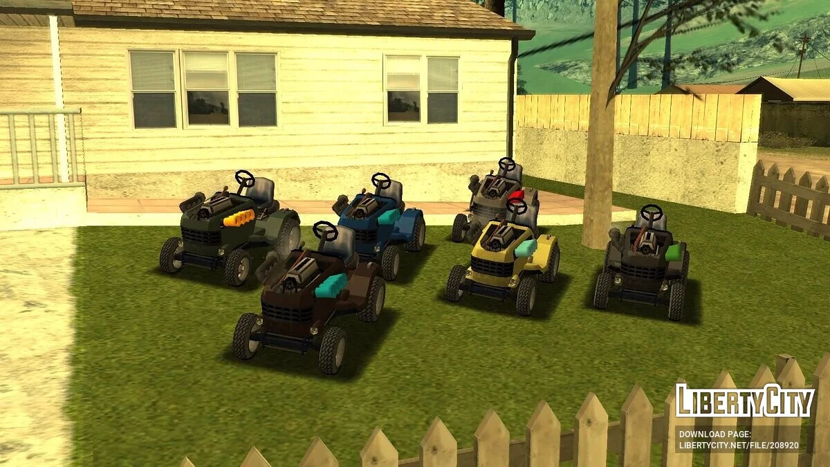 Mower Silexetta (SA Style) / GTA San Andreas