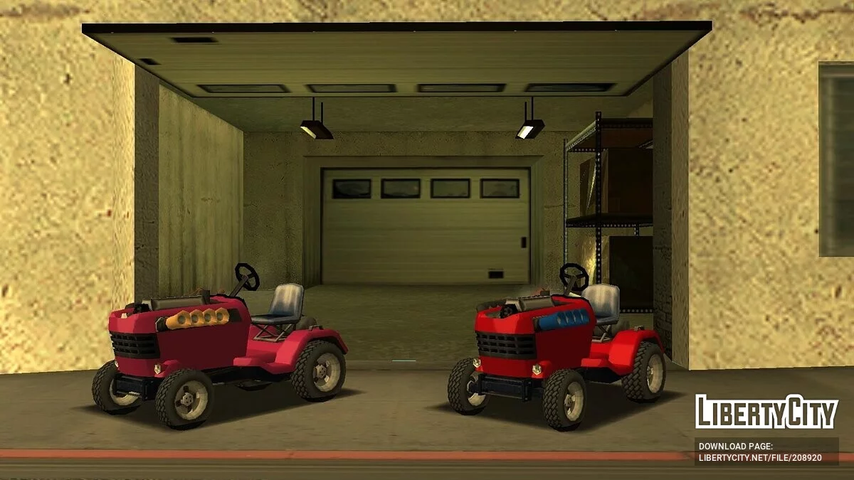Mower Silexetta (SA Style) / GTA San Andreas