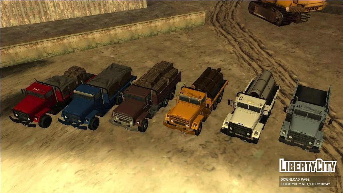 Barracks OL & Flatbed OL / GTA San Andreas
